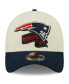Фото #3 товара Men's Cream, Navy New England Patriots 2022 Sideline 39THIRTY 2-Tone Flex Hat