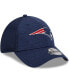 Фото #4 товара Men's Navy New England Patriots 39THIRTY Flex Hat