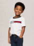 Фото #1 товара Kids' Flag Stripe Logo Ringer T-Shirt
