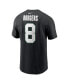 Men's Aaron Rodgers Black New York Jets Name Number T-Shirt