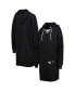 Фото #1 товара Платье с капюшоном Touch Черное Iowa Hawkeyes Quick Pass Lace-Up V-Neck