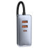Фото #3 товара Ładowarka samochodowa rozdzielacz 3x USB + USB-C 120W PPS QC PD szary