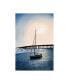 Фото #1 товара Dann Spider Warren Days End Sailboat Canvas Art - 36.5" x 48"