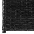 Фото #8 товара Сундук садовый vidaXL Outdoor Aufbewahrungsbox PE-Rattan Schwarz 150 x 100 x 100 см