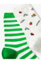 Фото #3 товара Носки Koton Striped Twin Socks