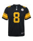 ფოტო #3 პროდუქტის Big Boys Kenny Pickett Pittsburgh Steelers Game Jersey