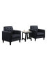 Фото #1 товара Hale Velvet Armchairs And End Table Living Room Set