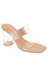 Фото #1 товара Women's Parisa Block-Heel Vinyl Dress Sandals