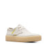 [26172515] MENS CLARKS ASHCOTT CUP - OFF WHITE SUEDE