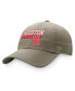 Men's Khaki Houston Cougars Slice Adjustable Hat - фото #1