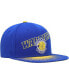 ფოტო #3 პროდუქტის Men's Royal Golden State Warriors Hardwood Classics Energy Re-Take Speckle Brim Snapback Hat