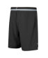 ფოტო #4 პროდუქტის Men's Black Las Vegas Raiders Cool Down Tri-Color Elastic Training Shorts