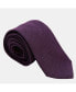 ფოტო #5 პროდუქტის Men's Plum - Silk Grenadine Tie for Men