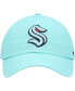 Men's Light Blue Seattle Kraken Logo Clean Up Adjustable Hat