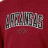 Фото #2 товара NCAA Arkansas Razorbacks Men's Heathered Crew Neck Fleece Sweatshirt - XL