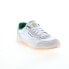 Фото #4 товара Reebok Club C Legacy Mens White Leather Lace Up Lifestyle Sneakers Shoes