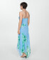 Фото #5 товара Women's Asymmetric Floral Dress