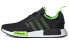 Фото #1 товара Кроссовки adidas Originals NMD_R1 черно-зеленого цвета для мужчин и женщин