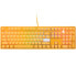 Фото #2 товара Ducky One 3 Yellow Gaming Tastatur, RGB LED - MX-Red (US)