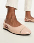 Фото #2 товара River Island sling back ballerina shoe in beige