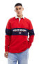 Polo Ralph Lauren Sport Capsule chest panel logo rugby shirt in red