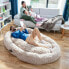 Фото #12 товара Лежанка для собак и людей | Human Dog Bed XXL InnovaGoods Beige