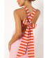 Фото #2 товара Women's Tai Bow Back Mini Dress