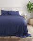 Фото #7 товара The Boho & Beyond Premium Ultra Soft Pattern 4 Piece Bed Sheet Set by Home Collection - King