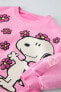 Фото #4 товара Детский джемпер ZARA Snoopy peanuts™ с цветочным узором