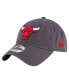 Men's Charcoal Chicago Bulls Team 2.0 9TWENTY Adjustable Hat