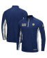 ფოტო #2 პროდუქტის Men's Navy Notre Dame Fighting Irish OHT Military-Inspired Appreciation Snow Cruise Raglan 1/4-Zip Jacket