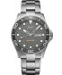 ფოტო #1 პროდუქტის Men's Swiss Automatic Ocean Star Stainless Steel Bracelet Watch 43mm