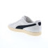 Фото #6 товара Puma Clyde Hairy Suede 39311501 Mens Gray Suede Lifestyle Sneakers Shoes