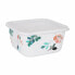 Фото #2 товара Квадратная коробочка для завтраков с крышкой La Mediterránea Alba меламин 13 x 13 x 6,5 cm (18 штук)