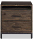 Фото #2 товара Gatlin Brown Nightstand, Created for Macy's