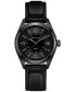 Men's Swiss Khaki Field Black Rubber Strap Watch 40mm H68401735