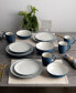 Colorwave Coupe 16-Pc. Dinnerware Set, Service for 4