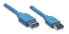 Фото #4 товара Techly ICOC-U3-AA-30-EX - 3 m - USB A - USB A - USB 3.2 Gen 1 (3.1 Gen 1) - 5000 Mbit/s - Blue