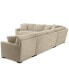 Фото #19 товара Radley 5-Pc Fabric Sectional with Apartment Sofa, Created for Macy's