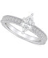 Фото #1 товара Кольцо Macy's Marquise Diamond 14k Gold (1-1/5 ct. t.w.)