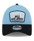 Men's Light Blue, Black Minnesota United FC Patch 9FORTY Trucker Snapback Hat