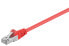 Фото #3 товара Wentronic CAT 5e Patch Cable - F/UTP - red - 5 m - 5 m - Cat5e - F/UTP (FTP) - RJ-45 - RJ-45