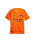Фото #3 товара Men's Orange AC Milan 2023/24 Replica Short Sleeve Goalkeeper Jersey