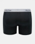 Abercrombie & Fitch 5 pack preformance grey contrast logo waistsband trunks in black Черный, XXL - W38 - фото #2