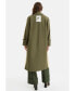 Women's Lapel Collar Trench Coat