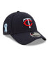 Фото #1 товара Men's Navy Minnesota Twins 2021 Father's Day 9FORTY Adjustable Hat