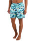 Men's Balu Scene Tropical-Print Quick-Dry 7" Swim Trunks, Created for Macy's