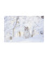 Фото #1 товара PhotoINC Studio Snow lynx Canvas Art - 36.5" x 48"