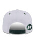 ფოტო #3 პროდუქტის Men's White/Green New York Jets Sparky Original 9FIFTY Snapback Hat