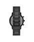Фото #3 товара Наручные часы Kenneth Cole Reaction Dress Sport Black Silicon Strap Watch 48mm